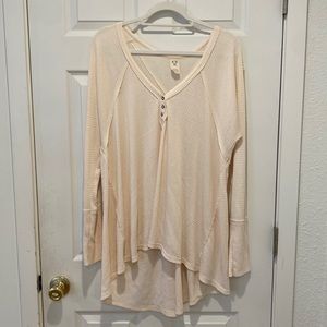 FREE PEOPLE THERMAL LONG SLEEVE
